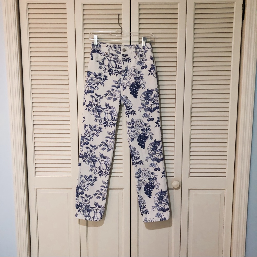 Reformation CYNTHIA toile high rise straight jeans